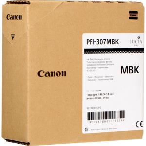 Ink Cartridge - Pfi-307 Mbk - Standard Capacity 330ml - Matte Black