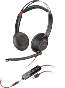 Headset Blackwire 5220 - Stereo - USB-c / 3.5mm - Bulk
