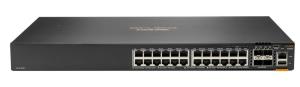 Aruba Networking CX 6200F 24G Class-4 PoE 4SFP+ 370W Switch