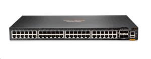 Aruba Networking CX 6200F 48G 4SFP Switch, 48x ports 10/100/1000BASE-T Ports