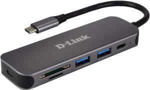 Dub-2325 5-in-1 USB-c Hub With Card Reader