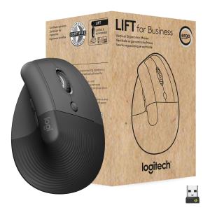 Wireless Mouse Lift For Business Right-hand Graphite/black