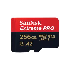 Extreme PRO Micro SDXC 256GB+SD Adapter 200MB/s 140MB/s A2 C10 V30 UHS-I U3