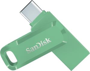 SanDisk Ultra Dual Drive Go - 256GB USB Stick - USB-C 3.1 Gen 1 - Green