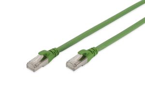Patch cable - CAT6a - S/FTP - Molded - 7m - Green