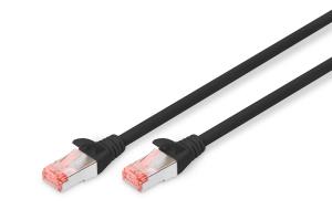 Patch cable - CAT6 - S/FTP - Snagless - Cu - 7m - black
