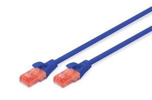 Professional Patch cable - CAT6 - U/UTP - Snagless - 3m - Blue