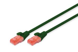 Professional Patch cable - CAT6 - U/UTP - Snagless - 3m - Green