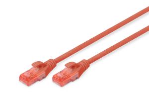Professional Patch cable - CAT6 - U/UTP - Snagless - 5m - Red